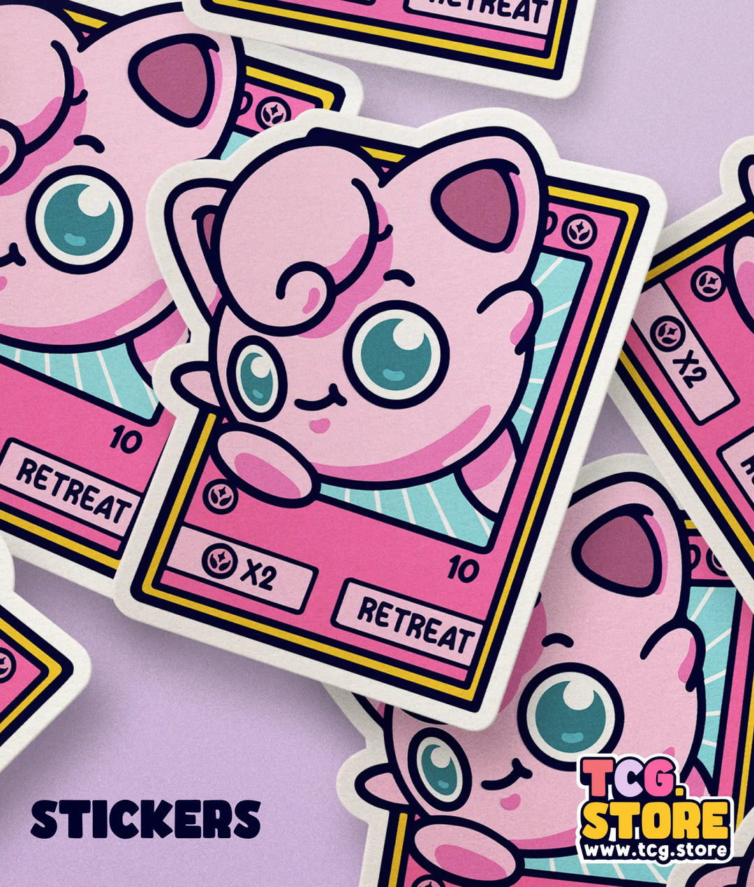 Pokemon Jigglypuff Sticker