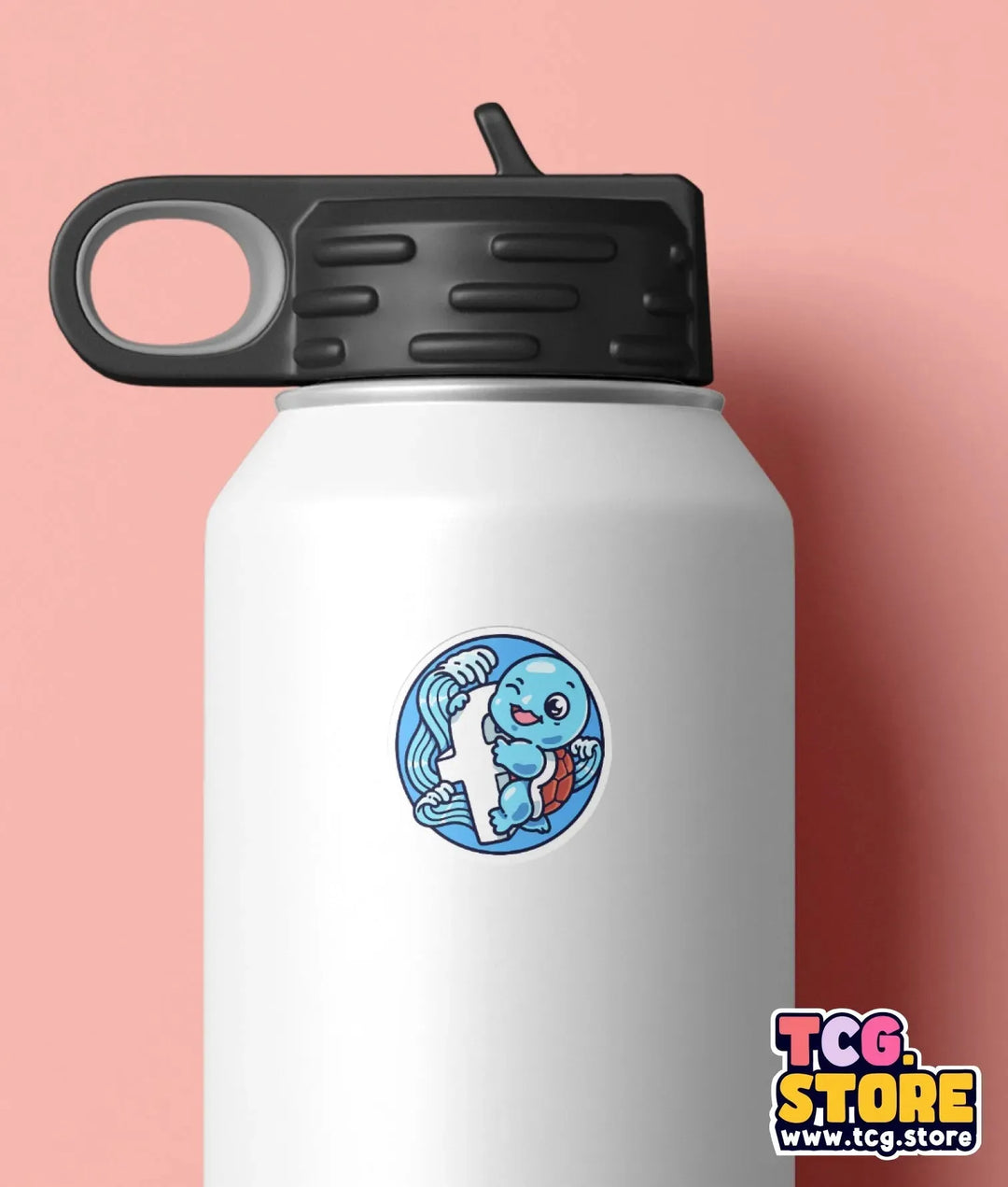 Pokemon Squirtle Sticker: Team Facebook