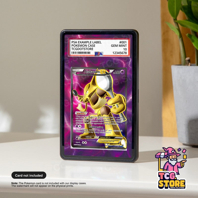Alakazam-EX 117/124 - Fates Collide | Pokémon Graded Case Extended Art Display