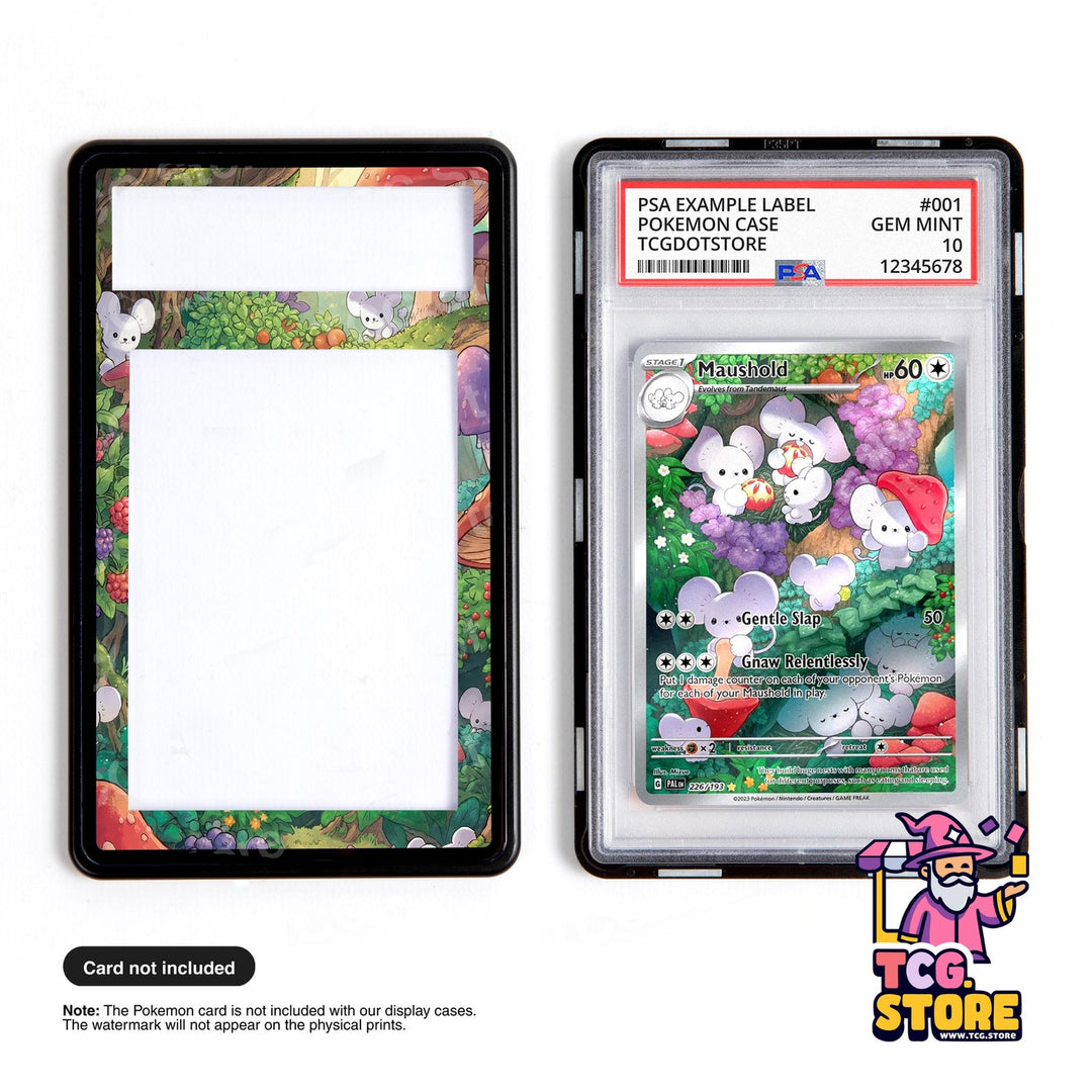 Maushold 226/193 | Pokémon PSA / CGC Graded Card Case Extended Artwork Display
