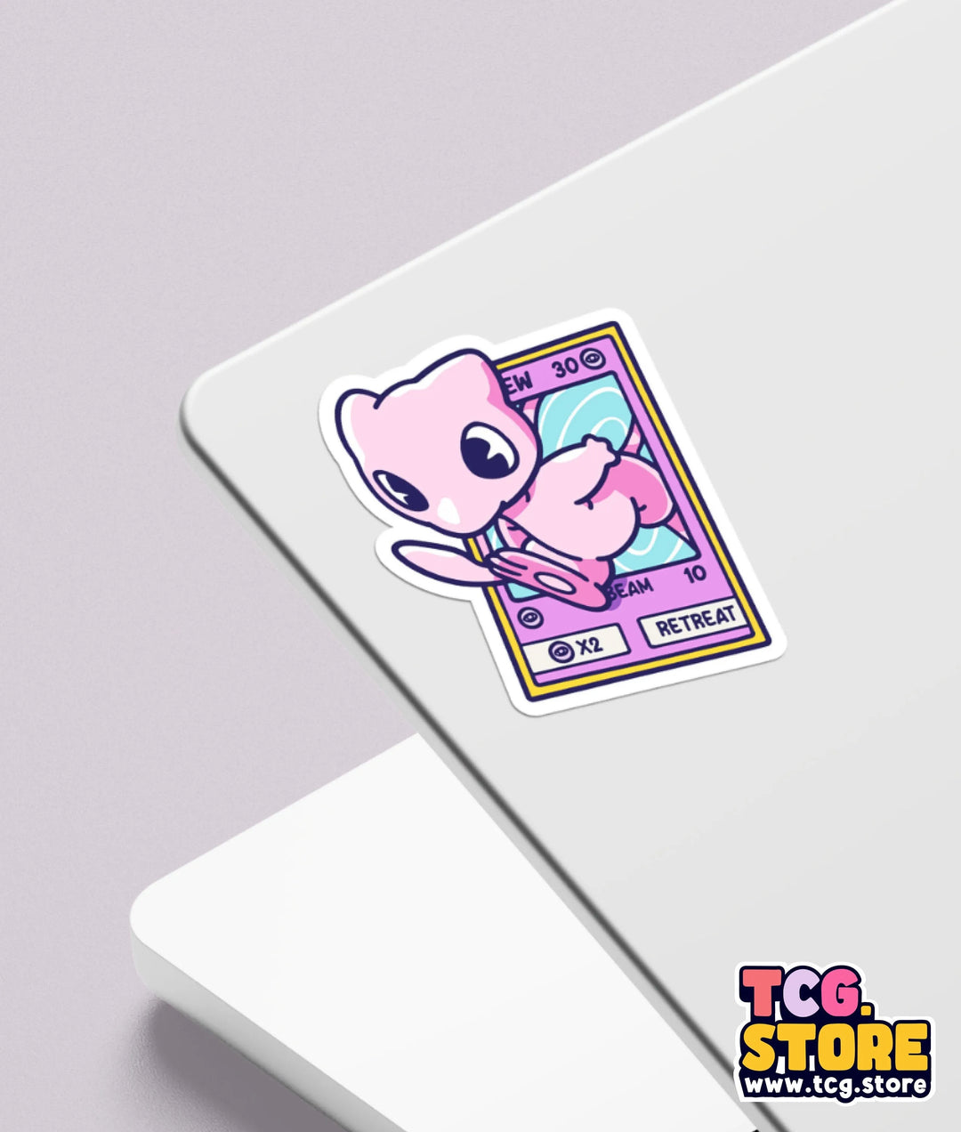 Mew Pokemon Sticker