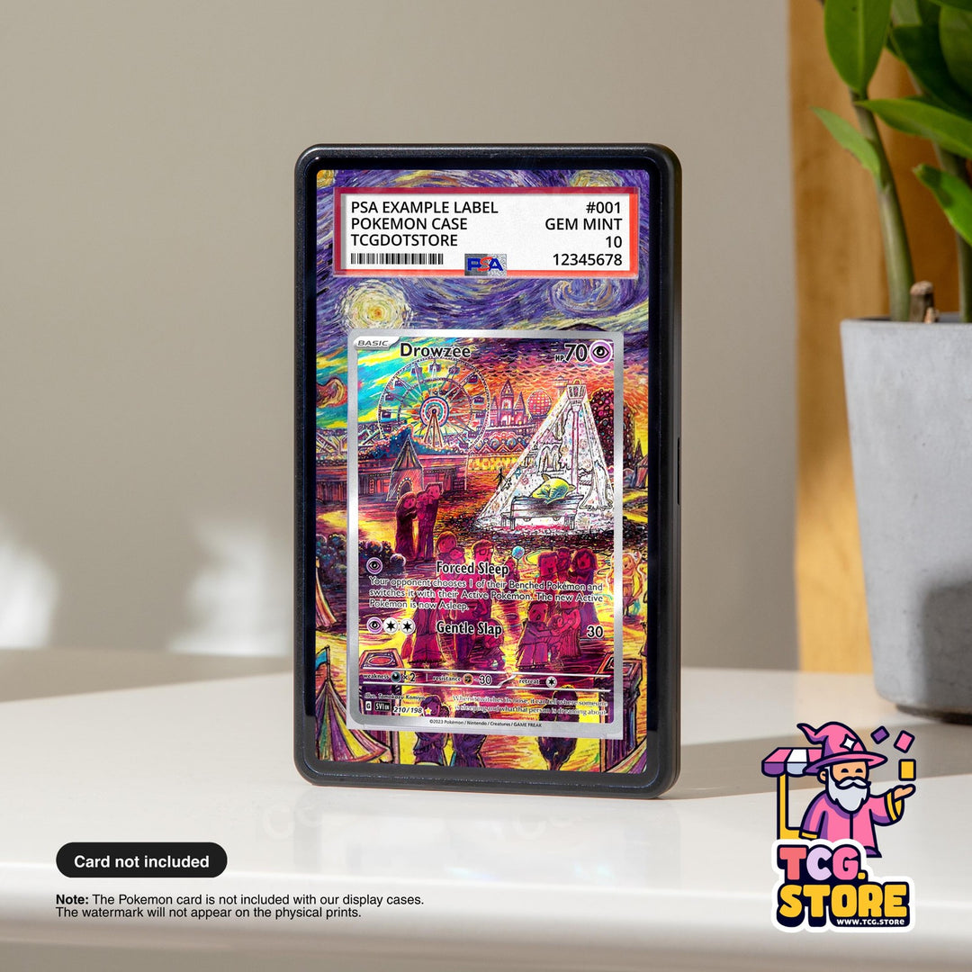Drowzee 210/198 | Pokémon PSA Graded Card Case Extended Artwork Display