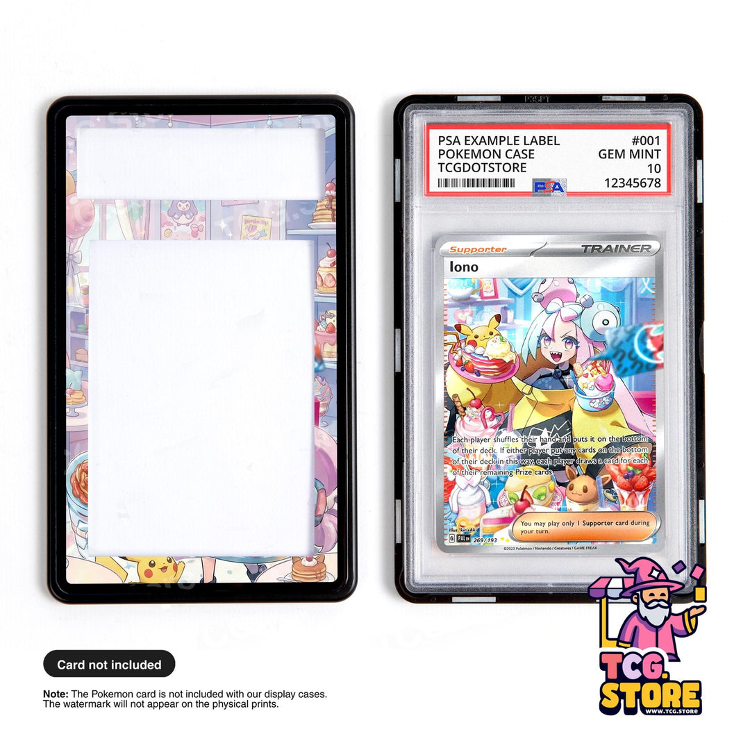 Iono 269/193 | Pokémon PSA / CGC Graded Card Case Extended Artwork Display