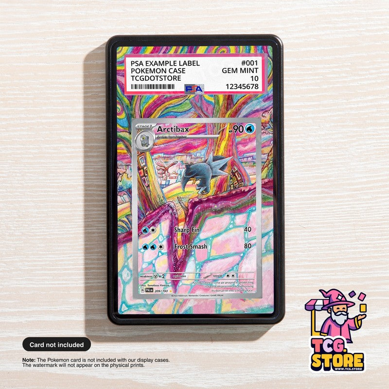 Arctibax 209/193 - Paldea Evolved | Pokémon Graded Case Extended Art Display