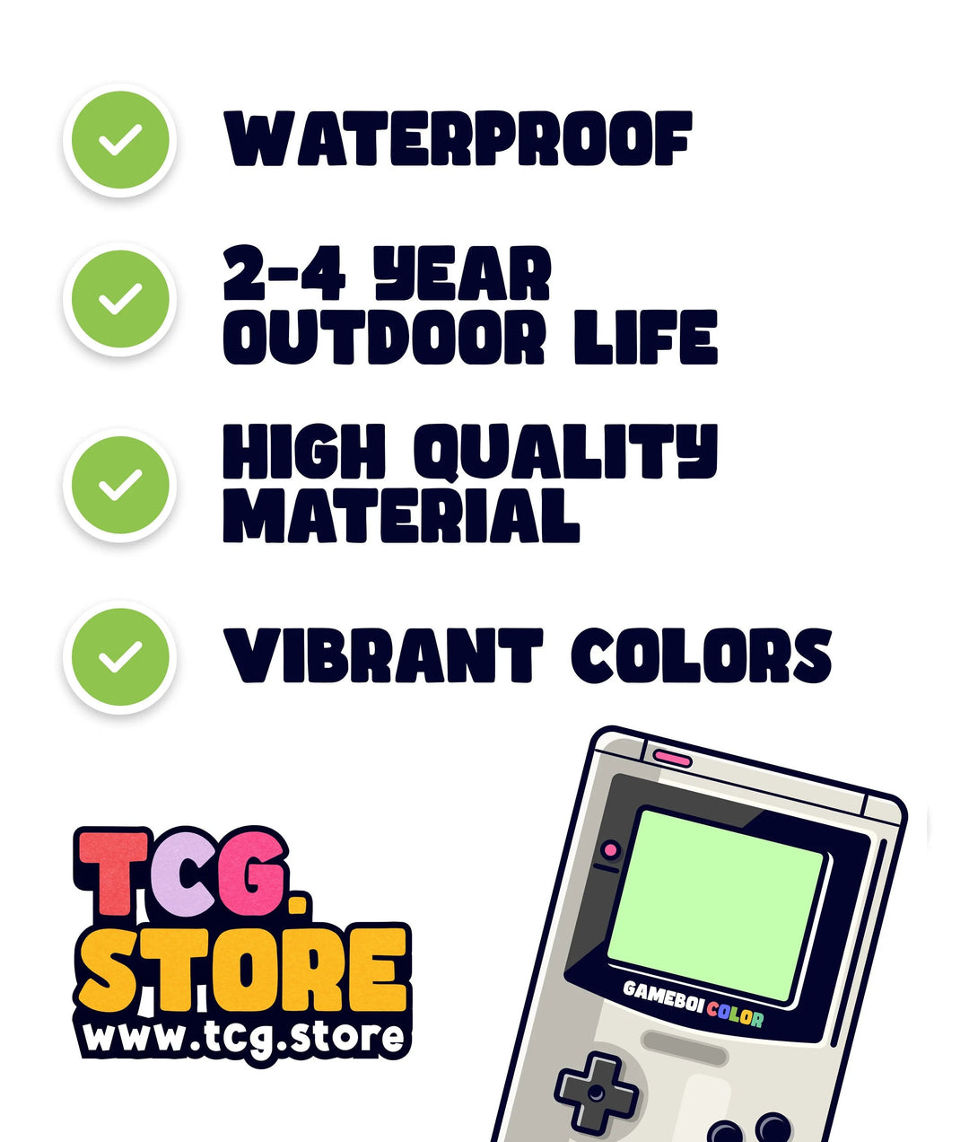 Gameboy Color Sticker