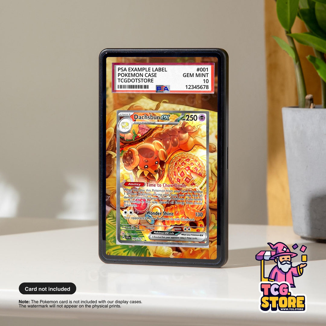 Dachsbun Ex 169/142 | Pokémon PSA / CGC Graded Card Case Extended Art Case