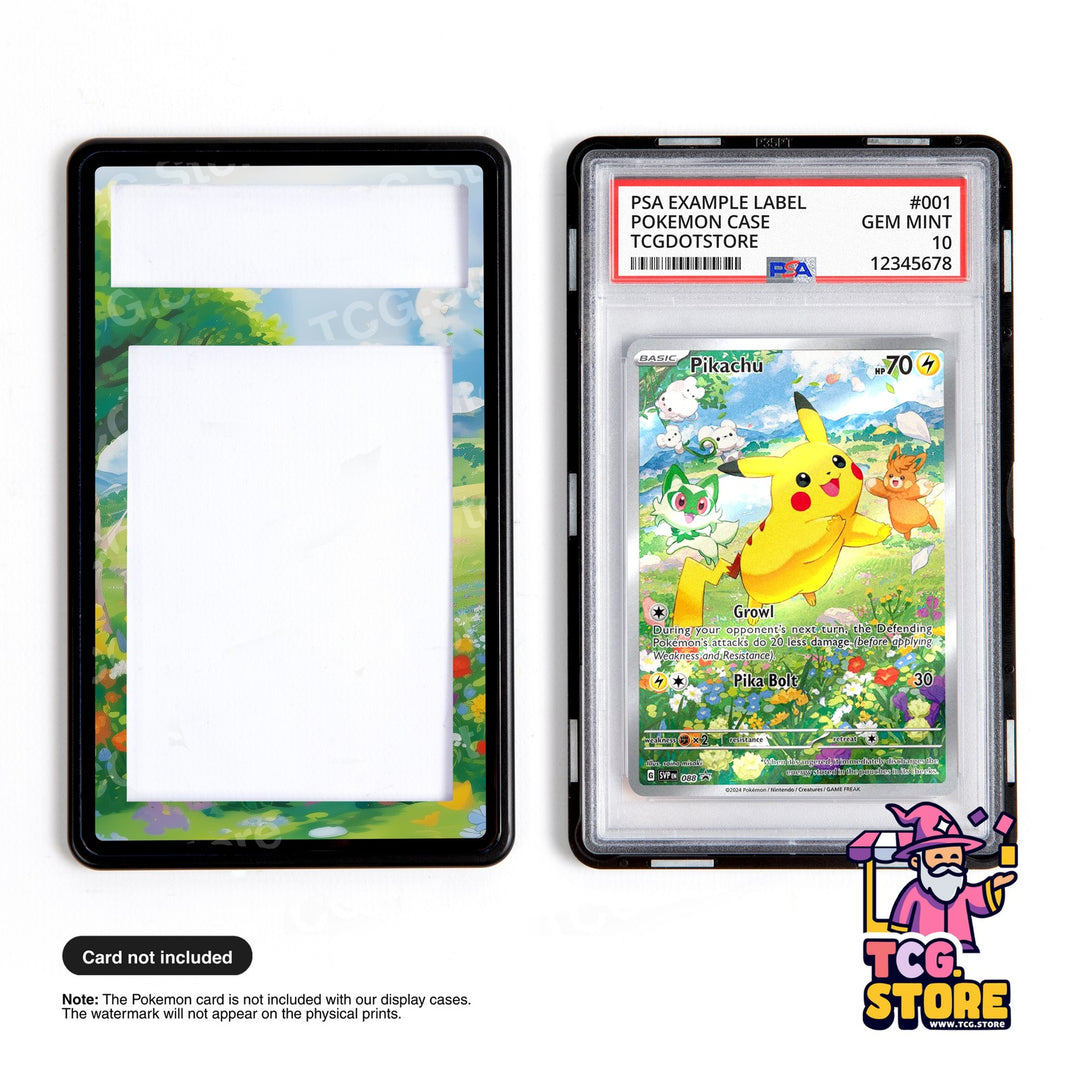 Pikachu 088 - SV Promo | Pokémon Graded PSA/CGC Case Extended Artwork Display