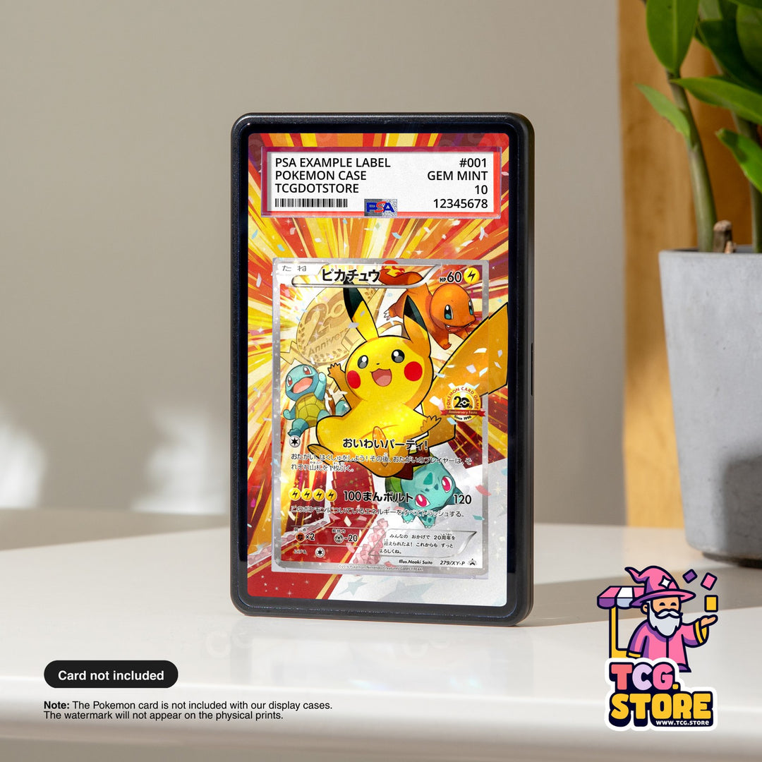 Pikachu 279-XY-P - XY Promos | Pokémon Graded Case Extended Art Display
