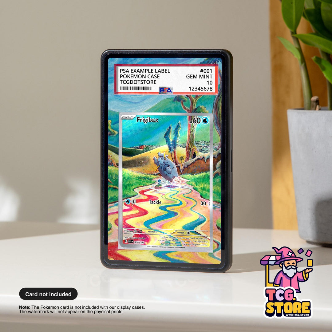 Frigibax 208/193 | Pokémon PSA / CGC Graded Card Case Extended Artwork Display