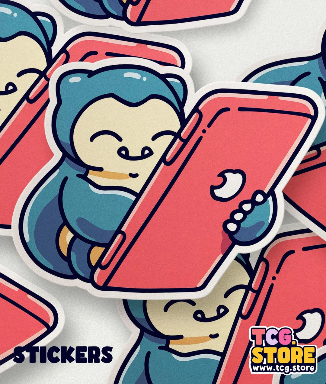 a bunch of stickers that are on a table
