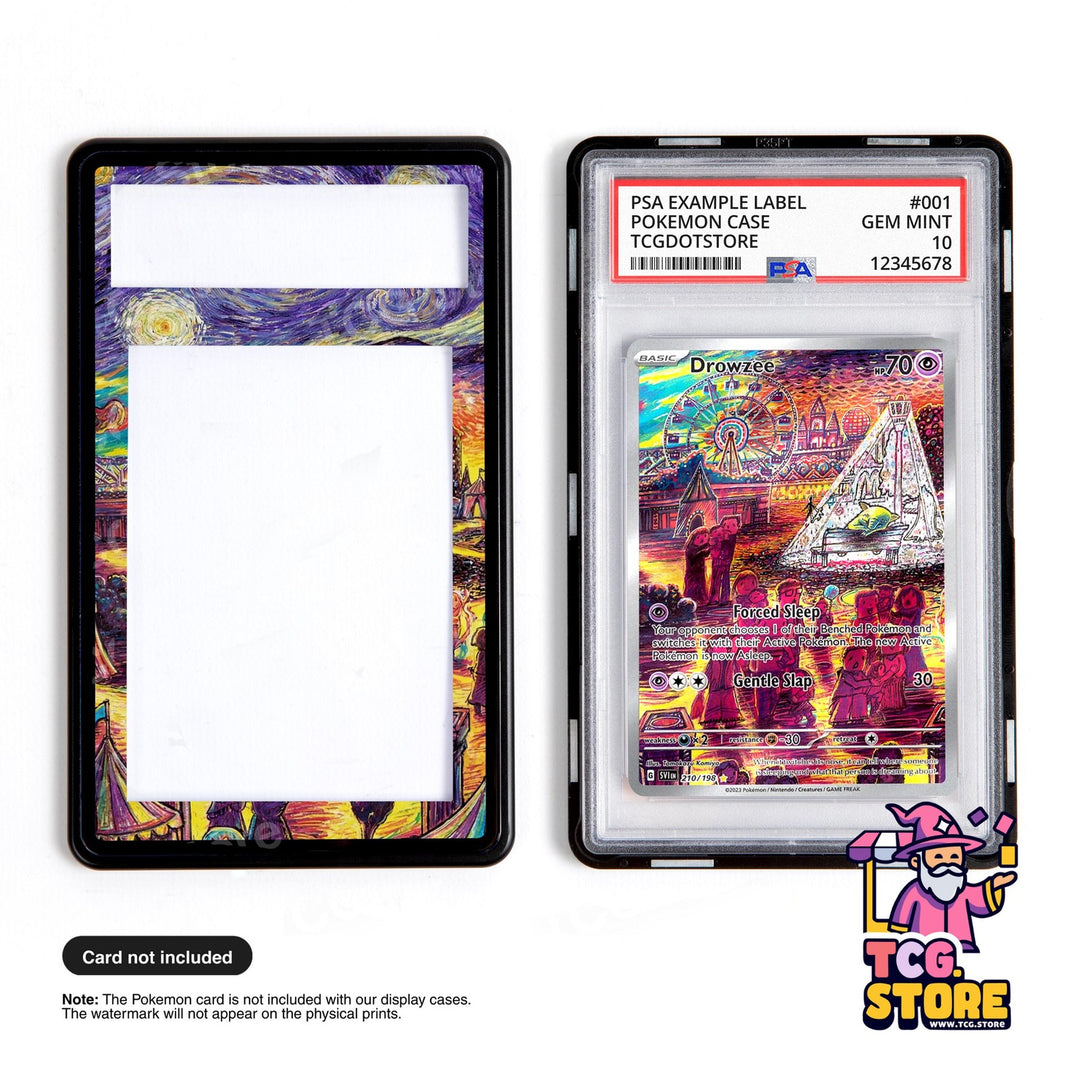 Drowzee 210/198 | Pokémon PSA Graded Card Case Extended Artwork Display