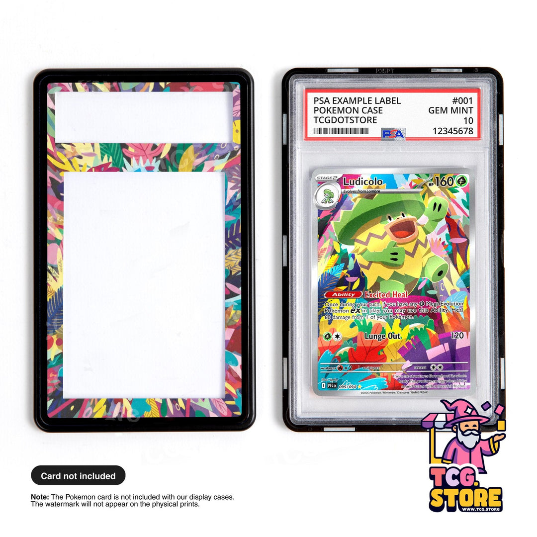 Ludicolo 095/094 | Pokémon PSA / CGC Graded Card Case Extended Artwork Display
