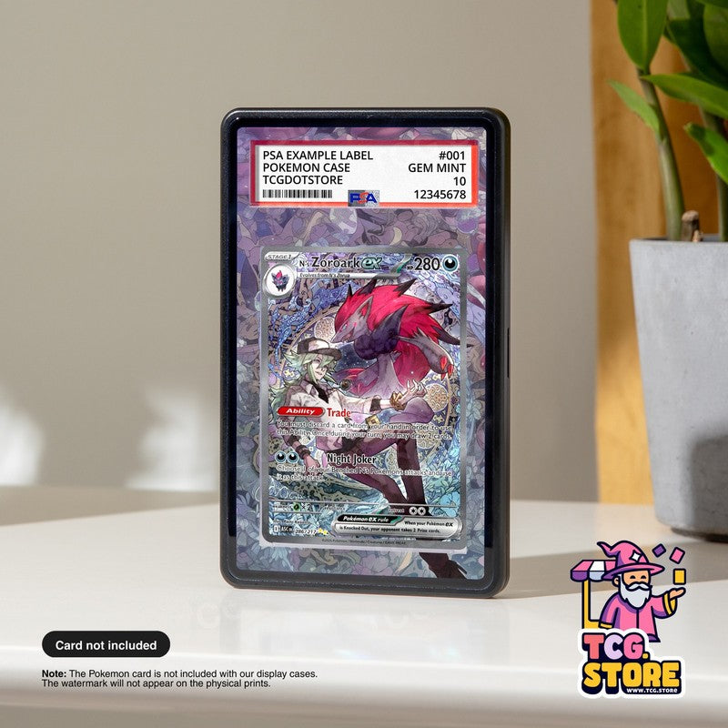 N's Zoroark Ex 286/217 - Ascended Heroes | Pokémon Graded Case Extended Art