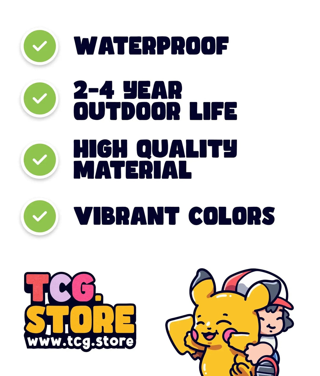 Ash Hugging Pikachu Pokemon Sticker - TCG.Store - TCGDotStore
