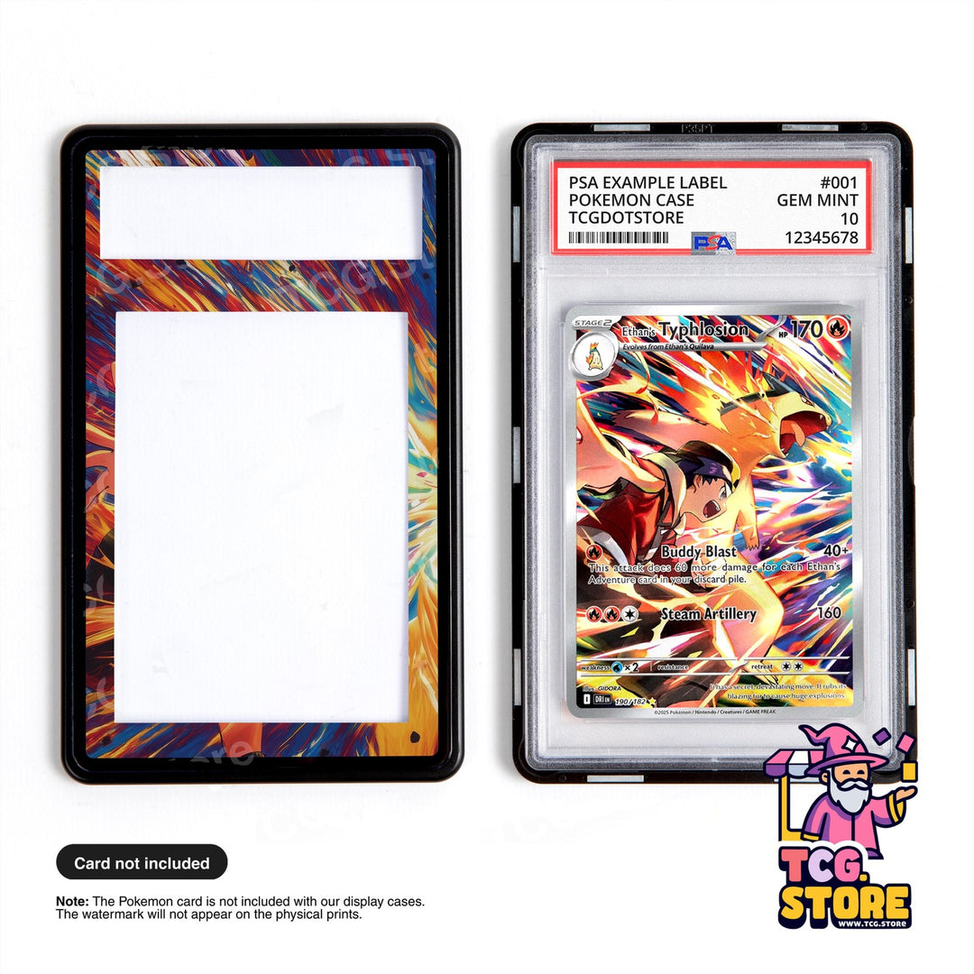 Ethan's Typhlosion 190/182 | Pokémon PSA / CGC Graded Extended Artwork Display