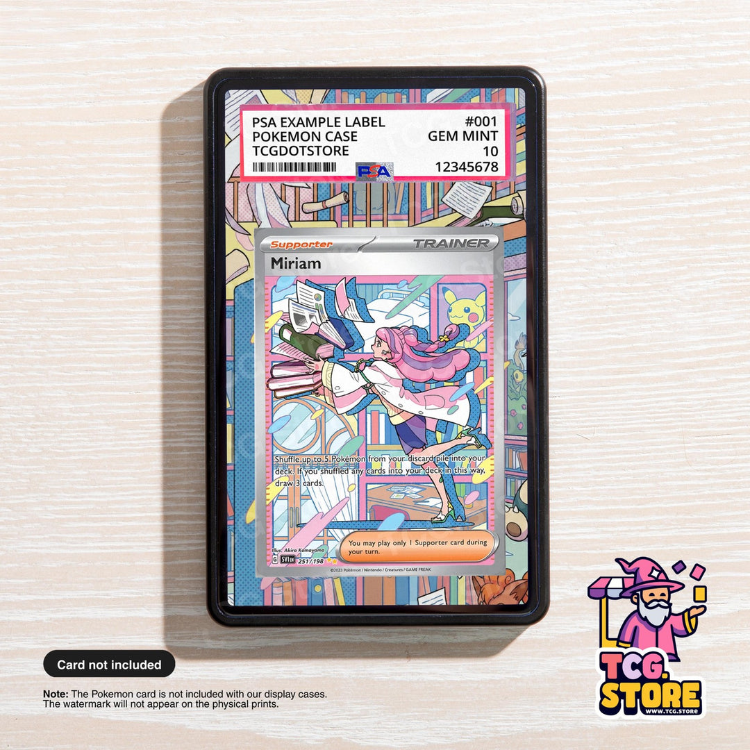 Miriam 251/198 | Pokémon PSA / CGC Graded Card Case Extended Artwork Display