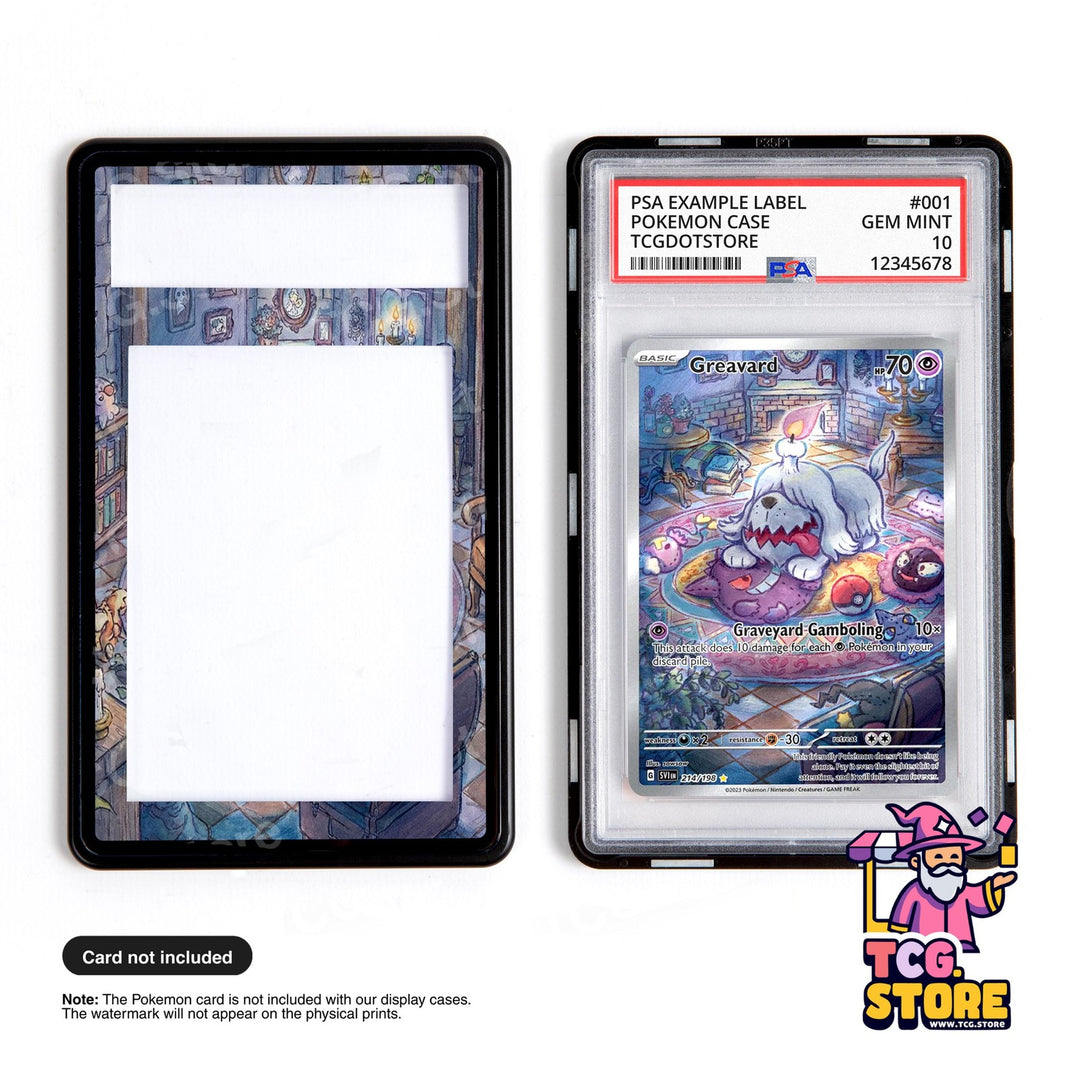 Greavard 214/198 | Pokémon PSA / CGC Graded Card Case Extended Artwork Display