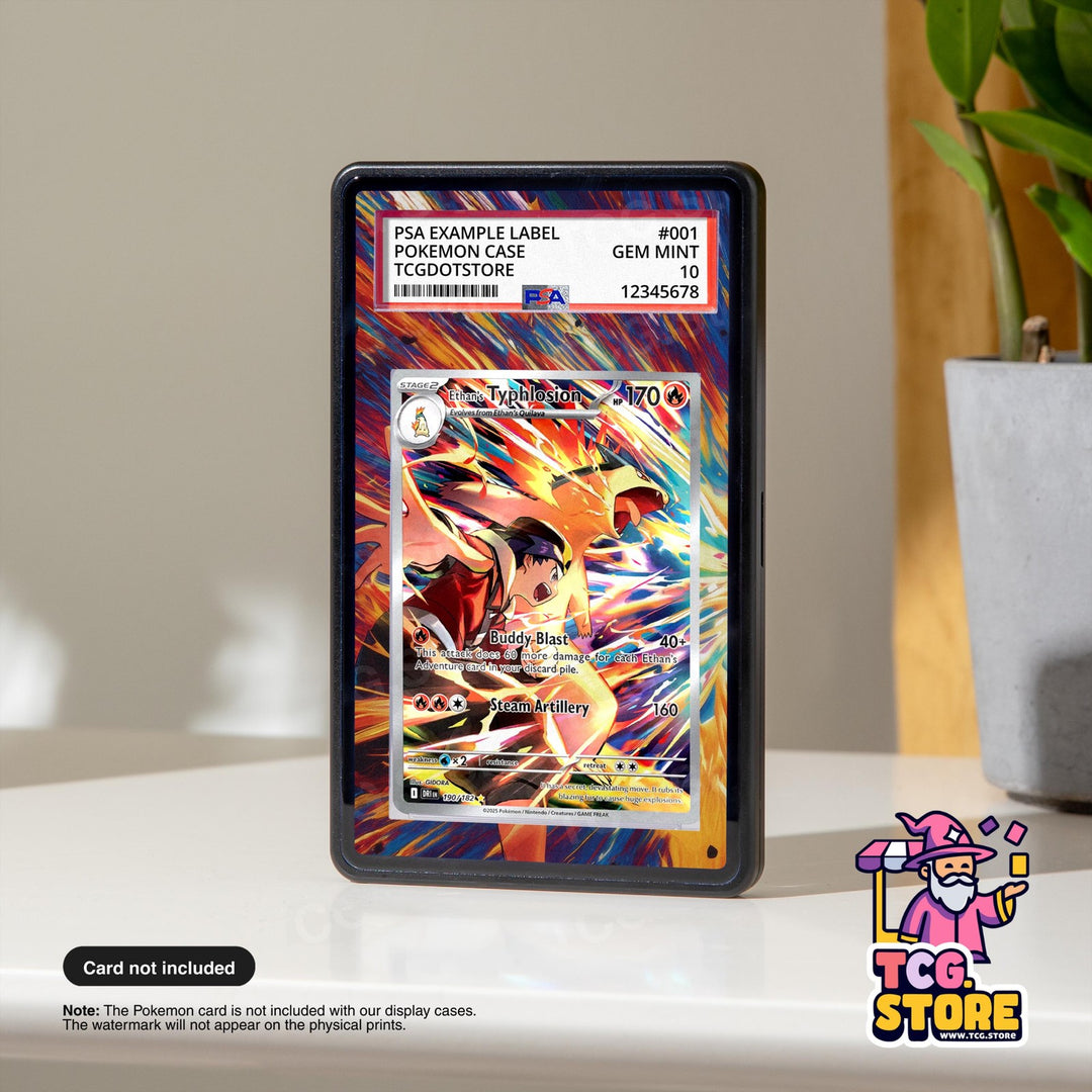 Ethan's Typhlosion 190/182 | Pokémon PSA / CGC Graded Extended Artwork Display