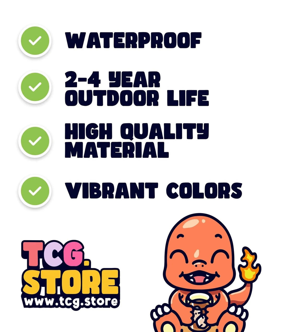 Charmander Boba Tea Sticker - TCG.Store - TCGDotStore