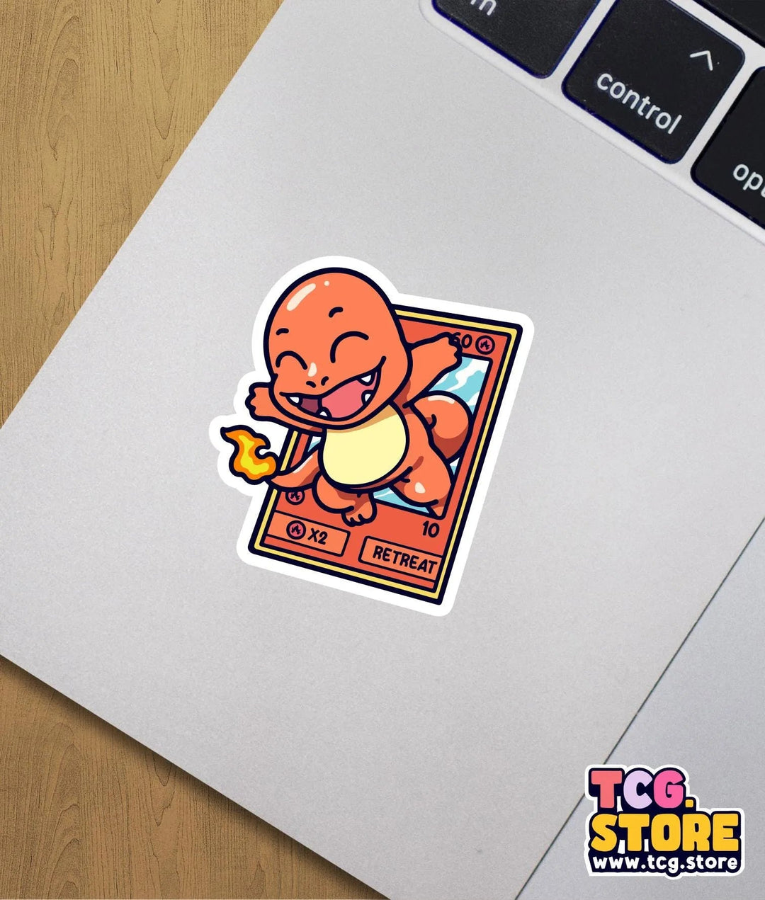 Charmander Pokemon Sticker - TCG.Store - TCGDotStore