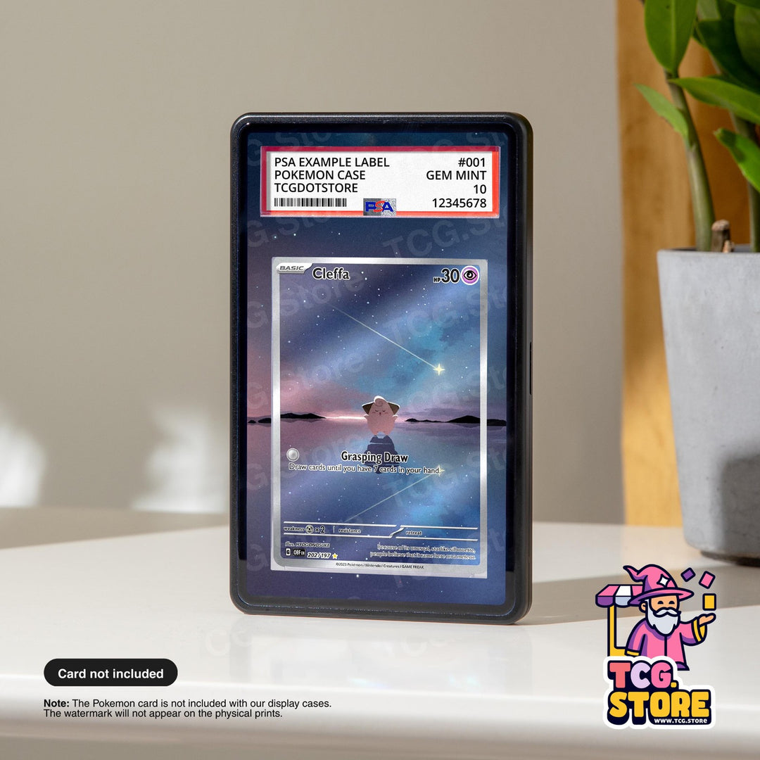 Cleffa 202/197 | Pokémon PSA / CGC Graded Card Case Extended Artwork Display