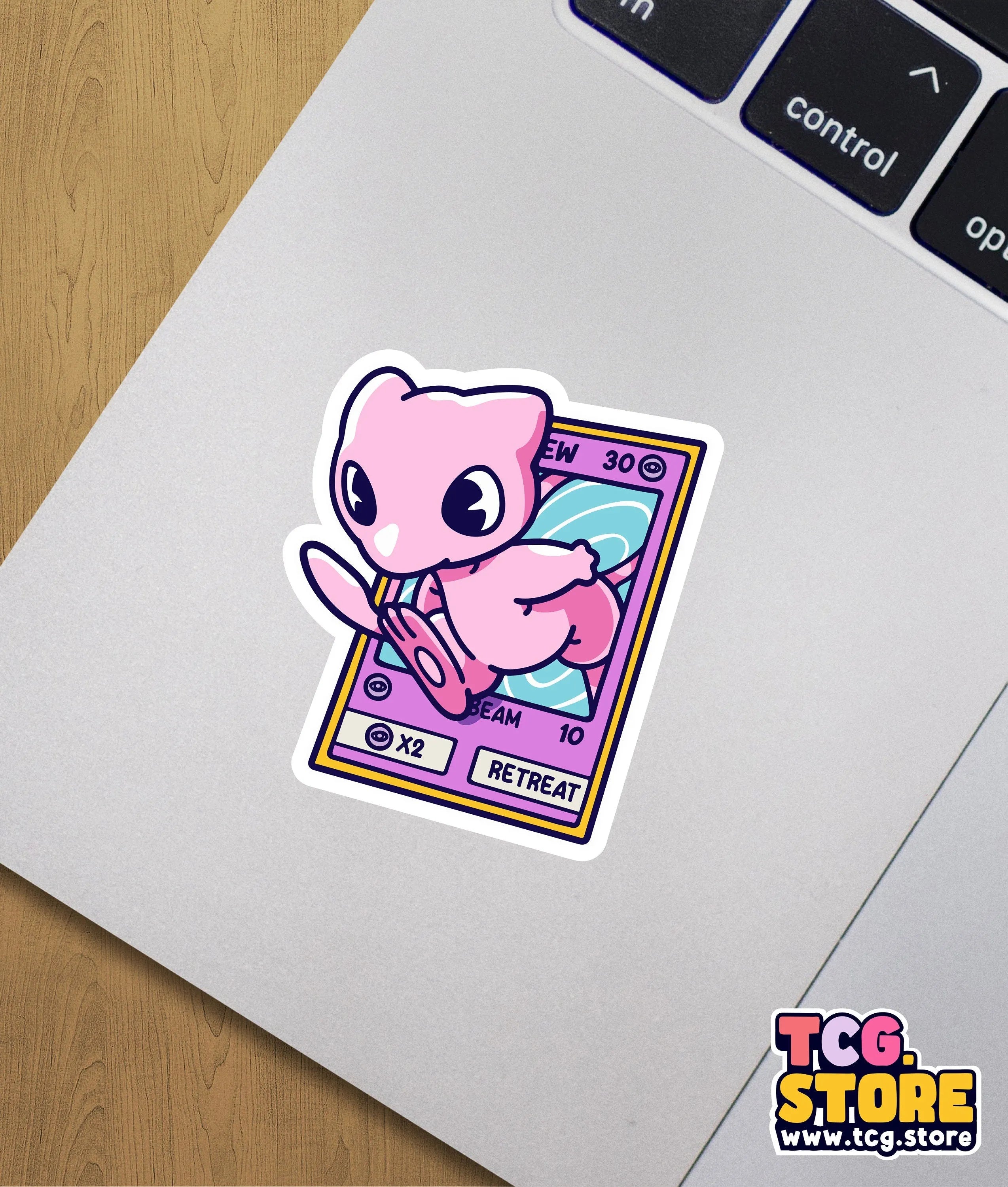 Mew Pokemon Sticker