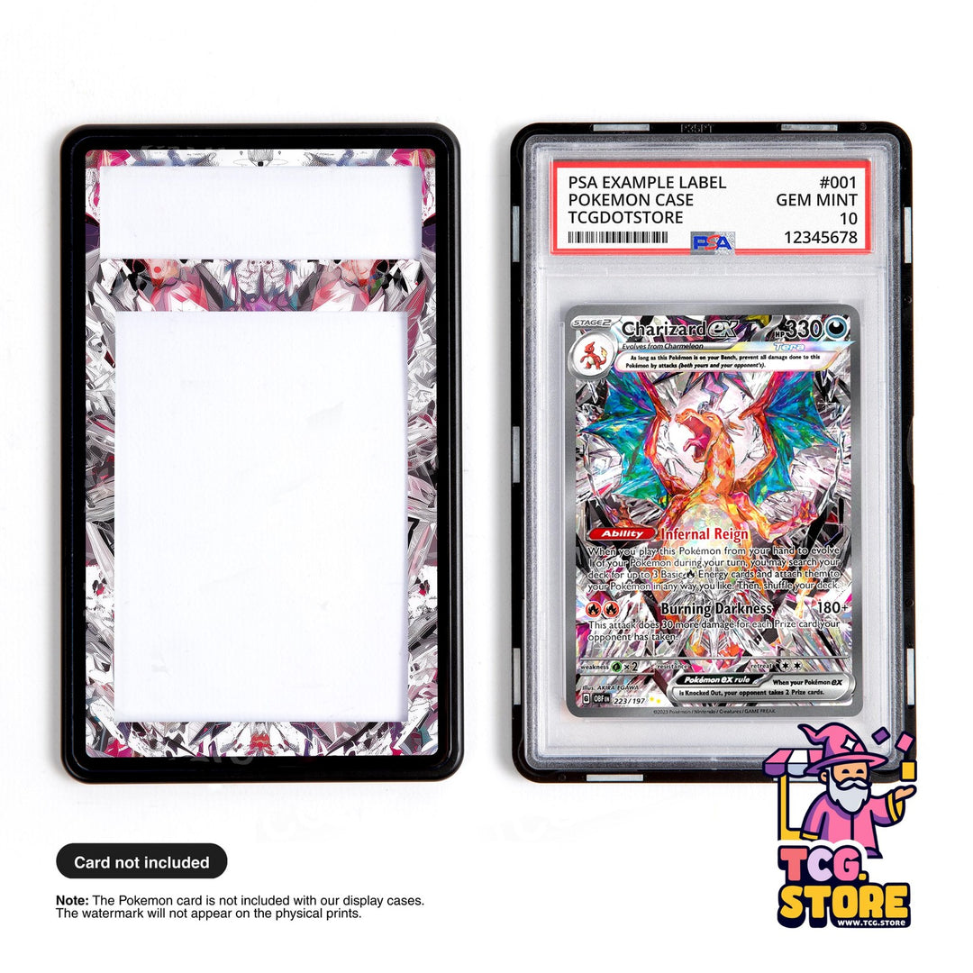 Charizard Ex 223/197 | Pokémon PSA / CGC Graded Card Case Extended Art Case