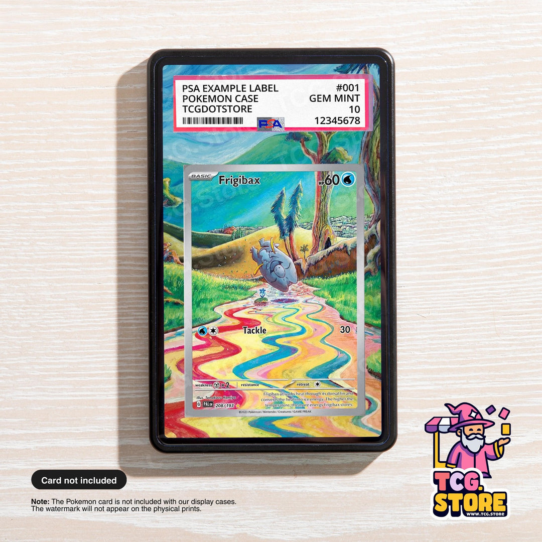Frigibax 208/193 | Pokémon PSA / CGC Graded Card Case Extended Artwork Display