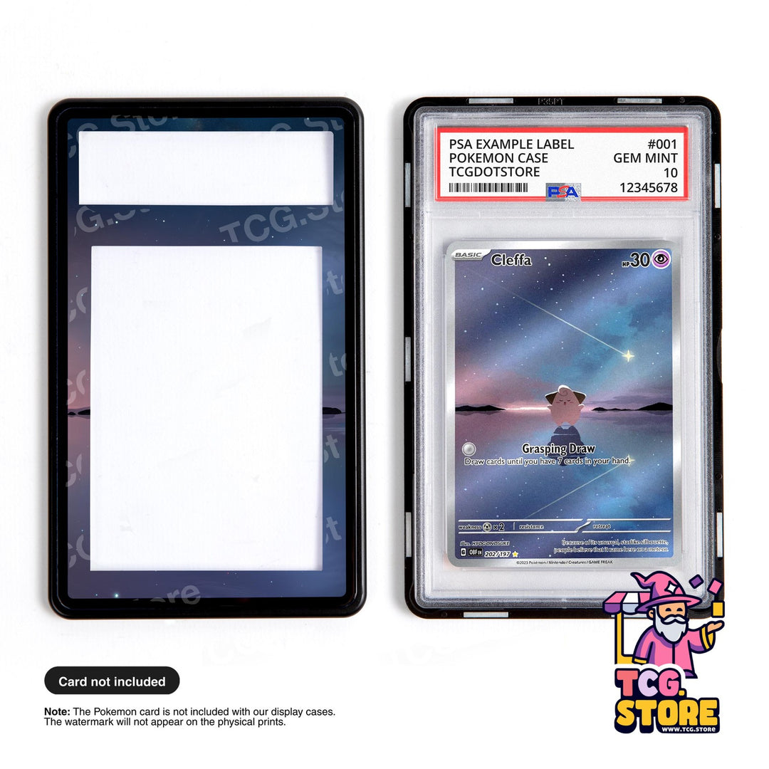 Cleffa 202/197 | Pokémon PSA / CGC Graded Card Case Extended Artwork Display