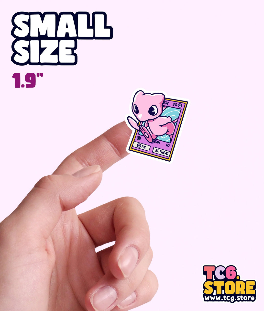 Mew Pokemon Sticker