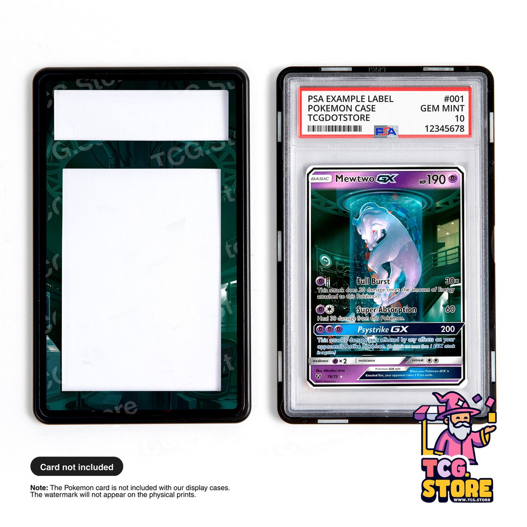 Mewtwo GX 078/73 | Pokémon Graded Case Extended Artwork Display