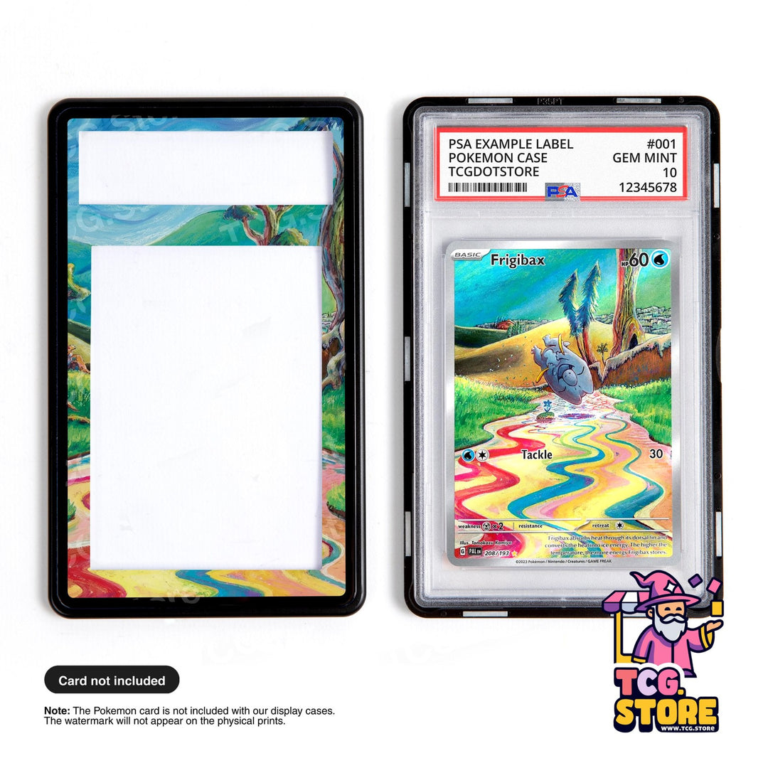 Frigibax 208/193 | Pokémon PSA / CGC Graded Card Case Extended Artwork Display