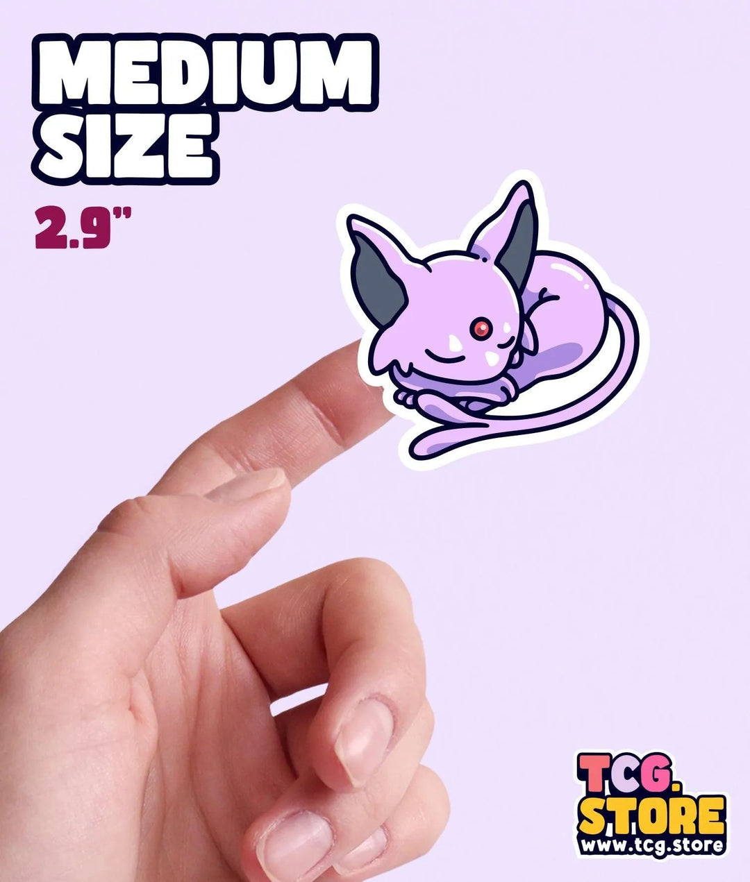 Espeon Pokemon Sticker - TCG.Store - TCGDotStore