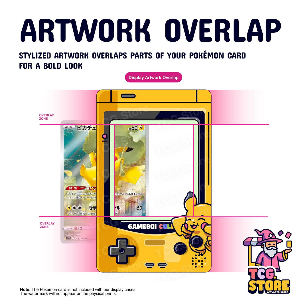 Pikachu Pokémon Display Case – Purple Gameboy Color Edition - TCG.Store - TCGDotStore