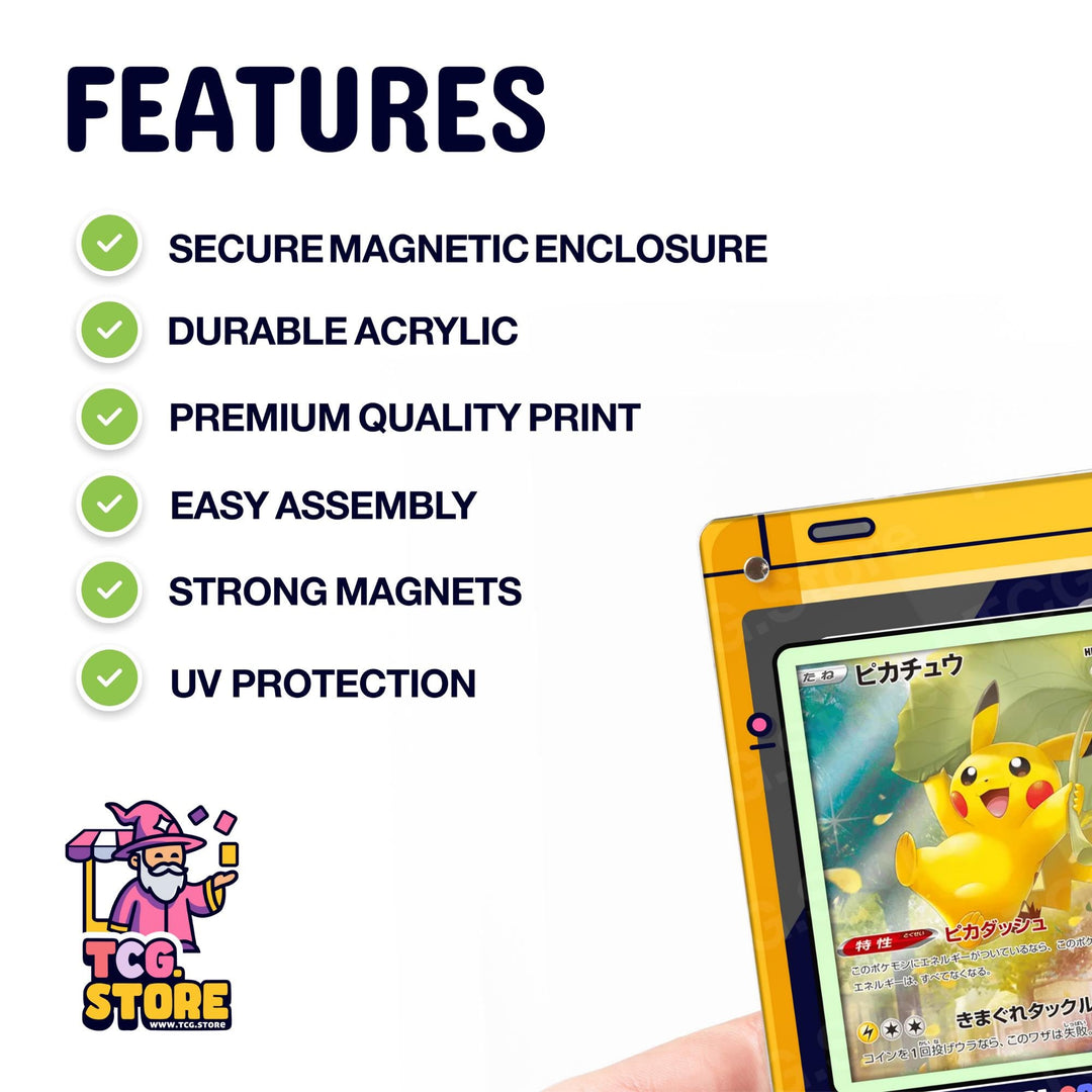 Pikachu Pokémon Display Case – Purple Gameboy Color Edition - TCG.Store - TCGDotStore
