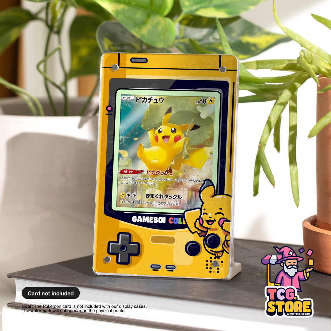 Pikachu Pokémon Display Case – Purple Gameboy Color Edition - TCG.Store - TCGDotStore