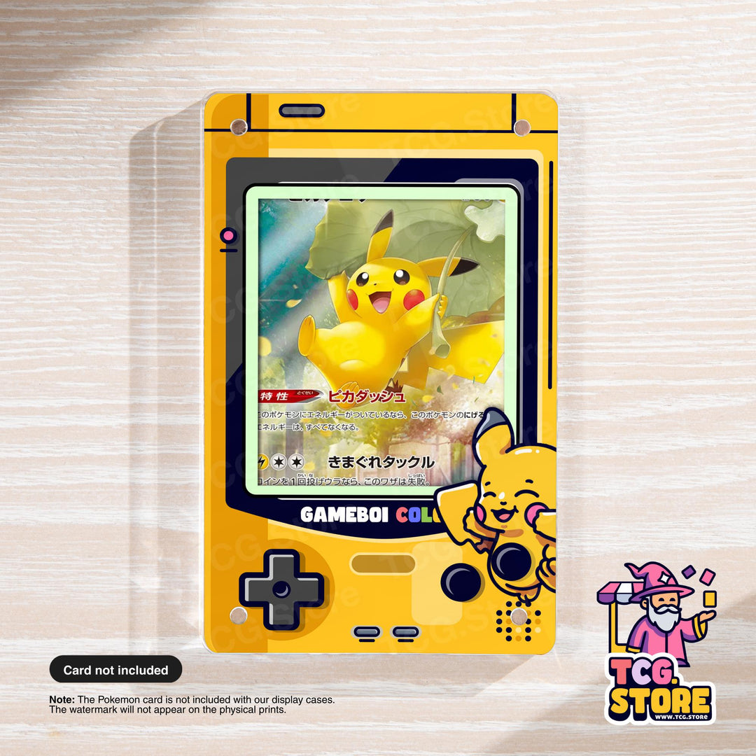 Pikachu Pokémon Display Case – Purple Gameboy Color Edition - TCG.Store - TCGDotStore