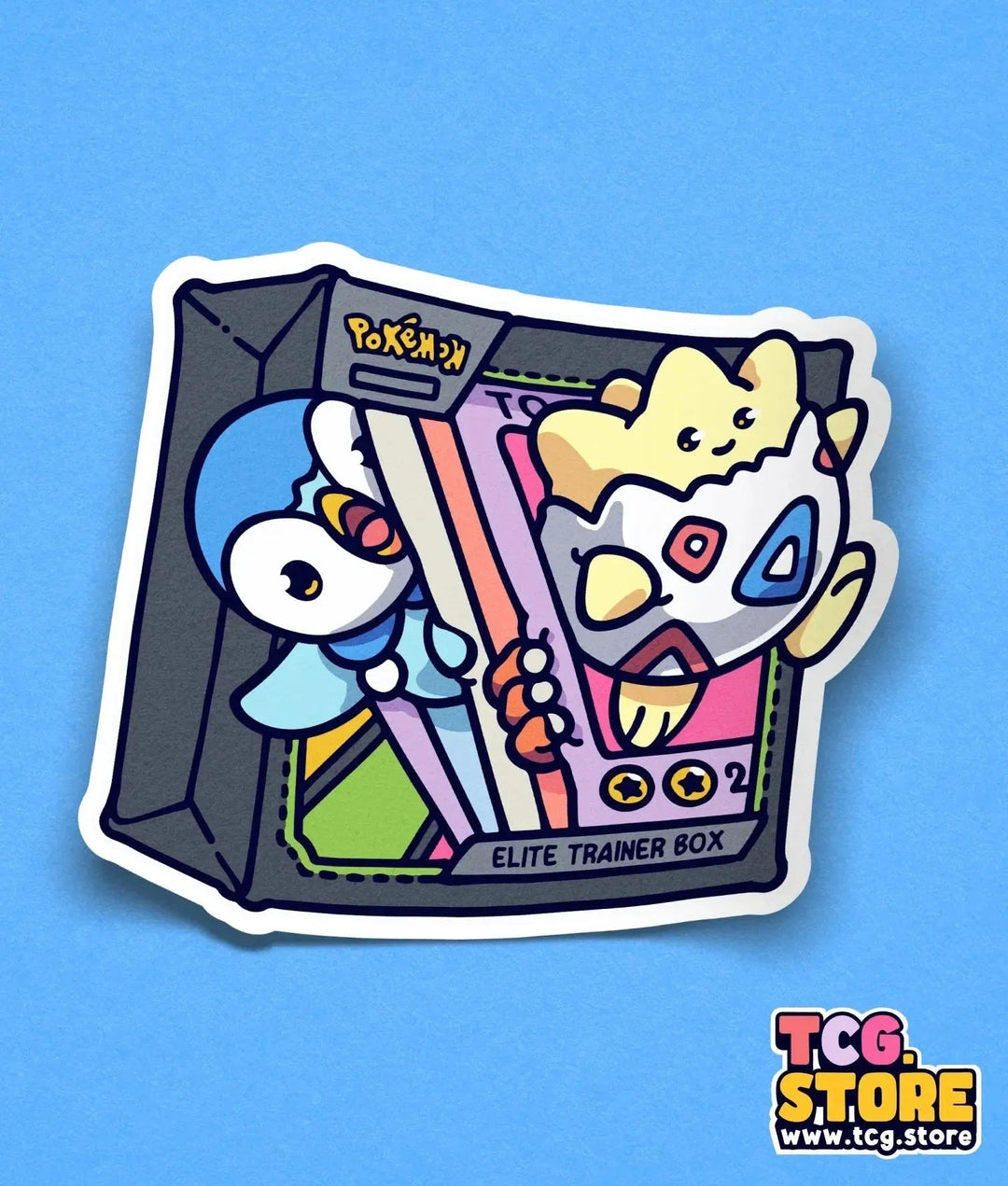 Pokemon Elite Trainer Box Sticker - TCG.Store - TCGDotStore