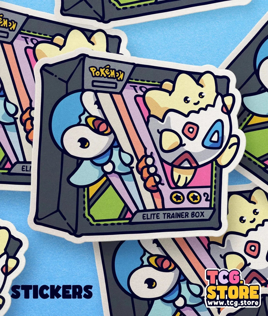 Pokemon Elite Trainer Box Sticker - TCG.Store - TCGDotStore