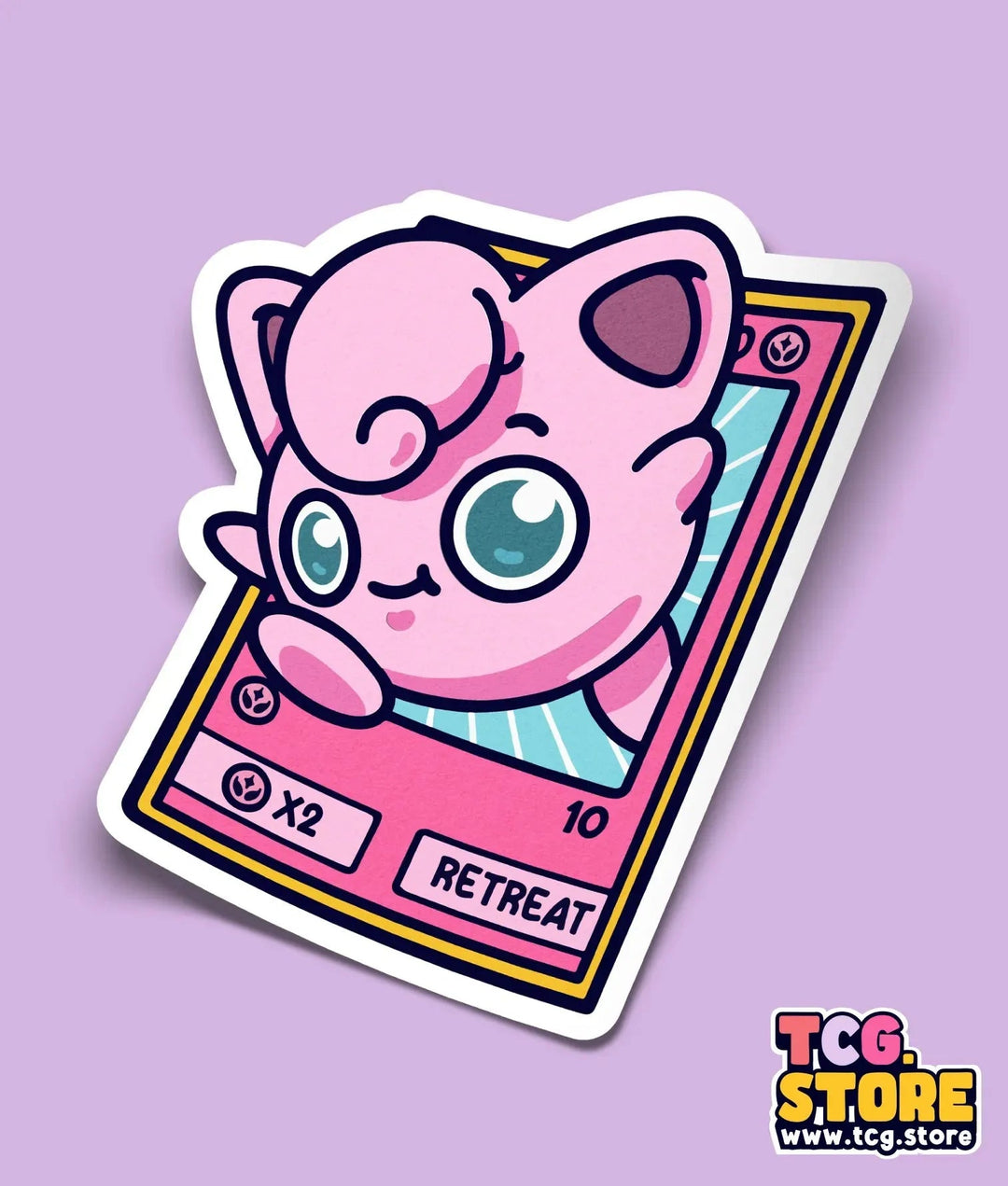 Pokemon Jigglypuff Sticker - TCG.Store - TCGDotStore