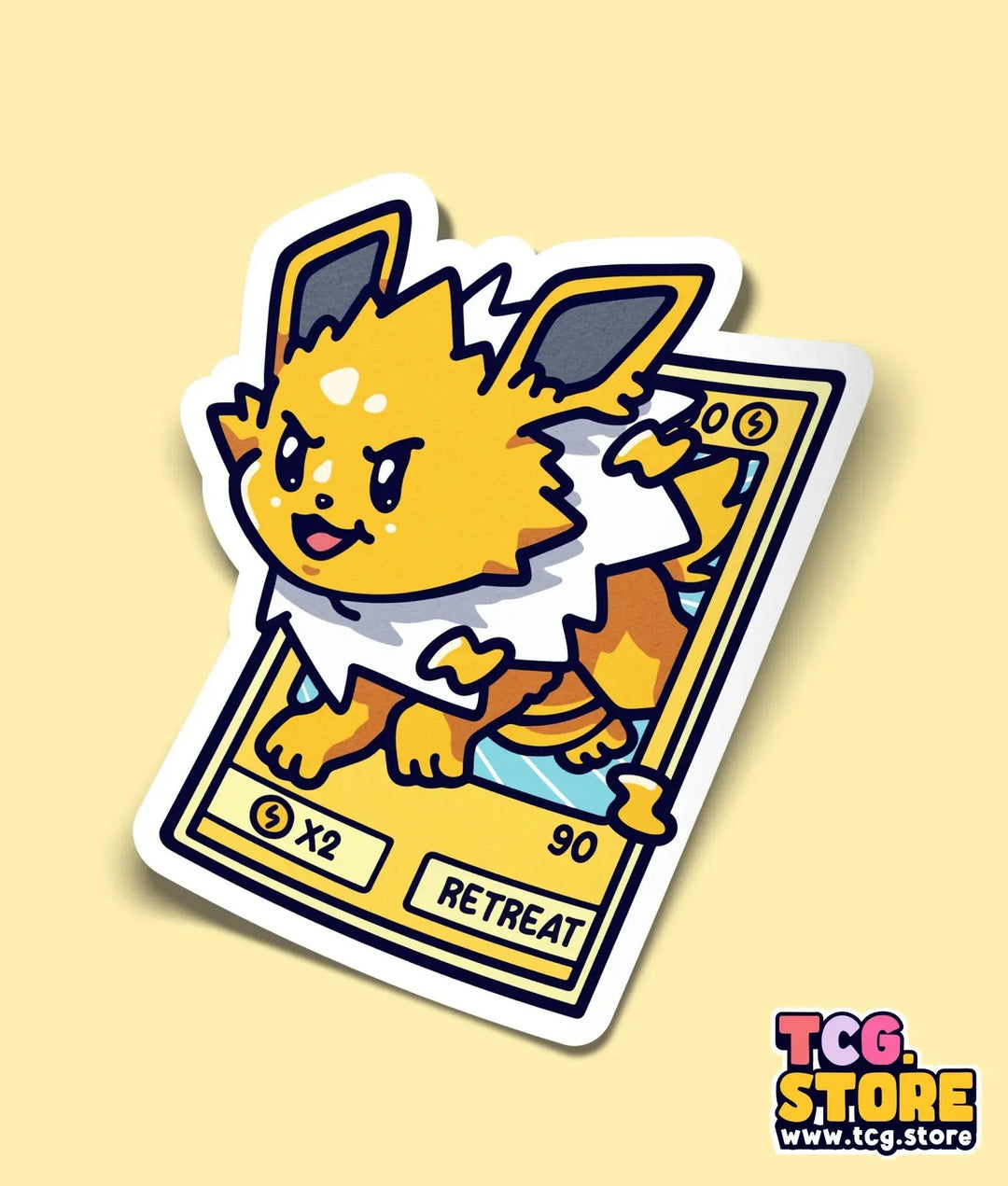 Pokemon Jolteon Sticker - TCG.Store - TCGDotStore