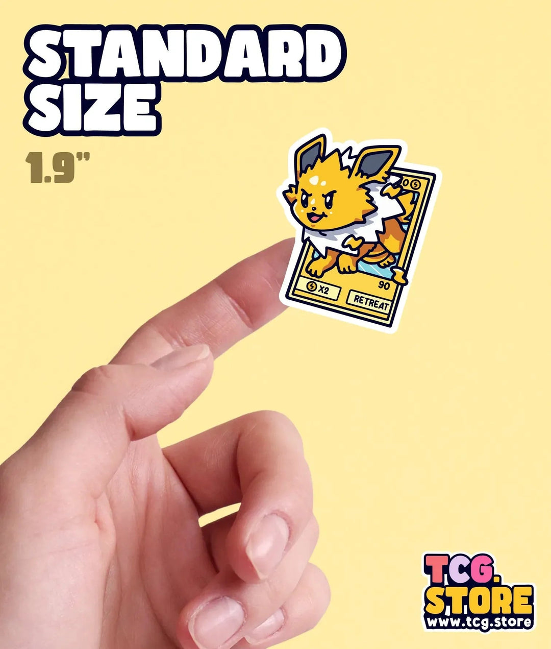 Pokemon Jolteon Sticker - TCG.Store - TCGDotStore