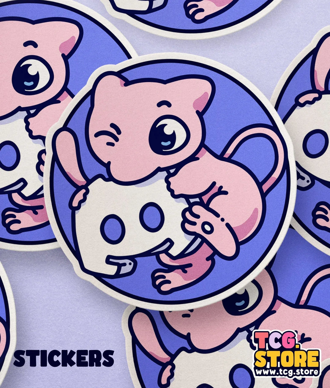 Pokemon Mew Sticker: Team Discord - TCG.Store