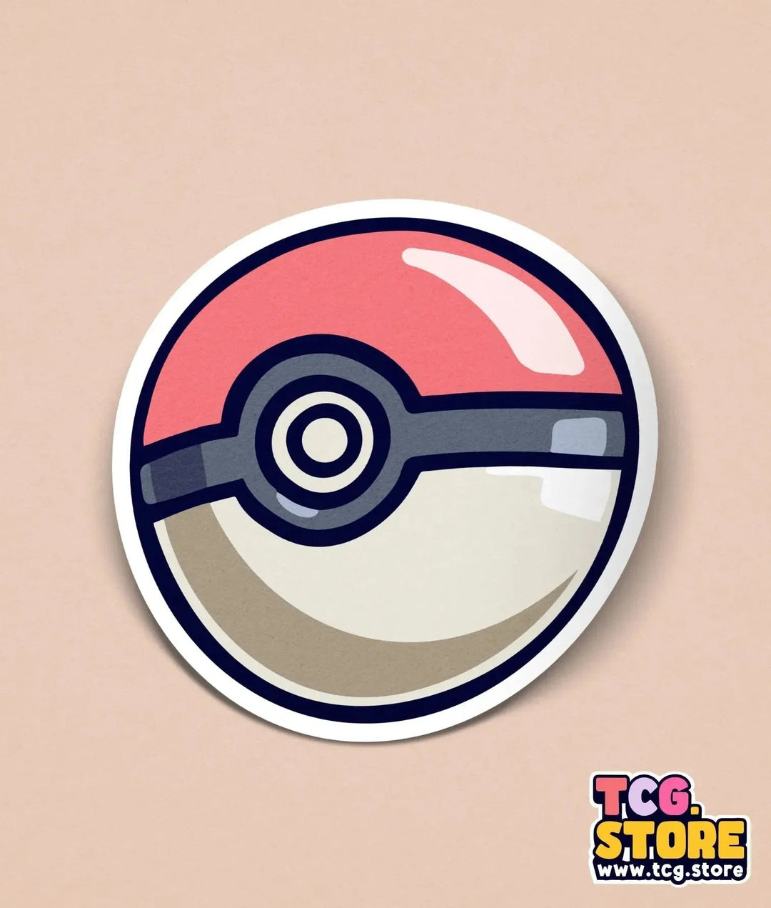 Pokemon Pokeball Sticker - TCG.Store - TCGDotStore