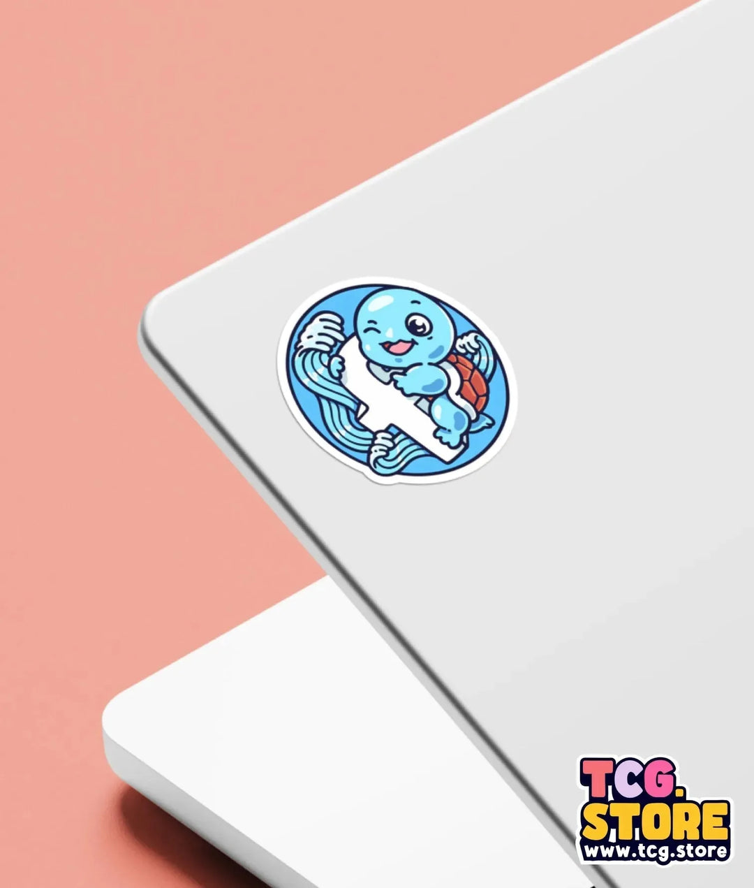 Pokemon Squirtle Sticker: Team Facebook - TCG.Store
