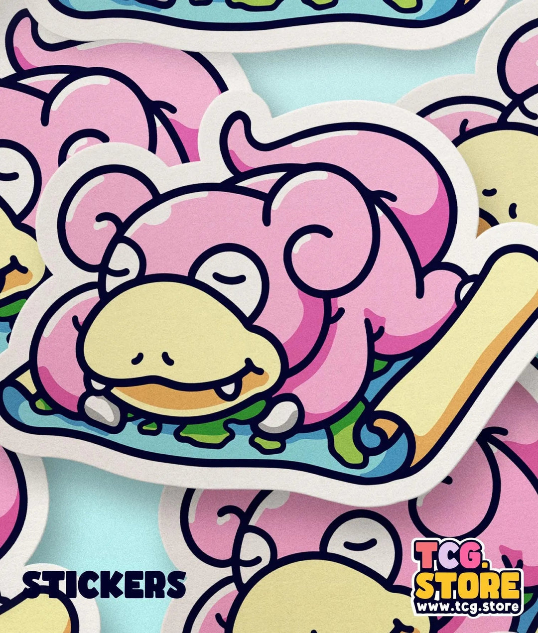Slowpoke Pokemon Sticker - TCG.Store - TCGDotStore