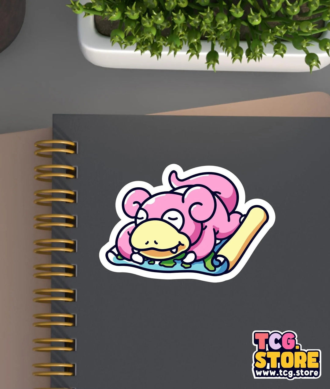 Slowpoke Pokemon Sticker - TCG.Store - TCGDotStore
