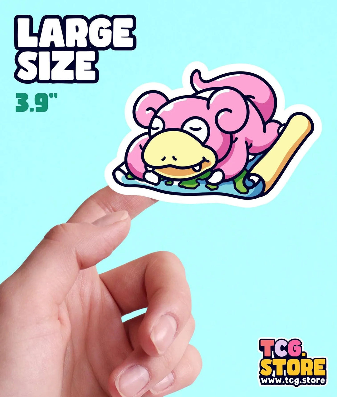 Slowpoke Pokemon Sticker - TCG.Store - TCGDotStore