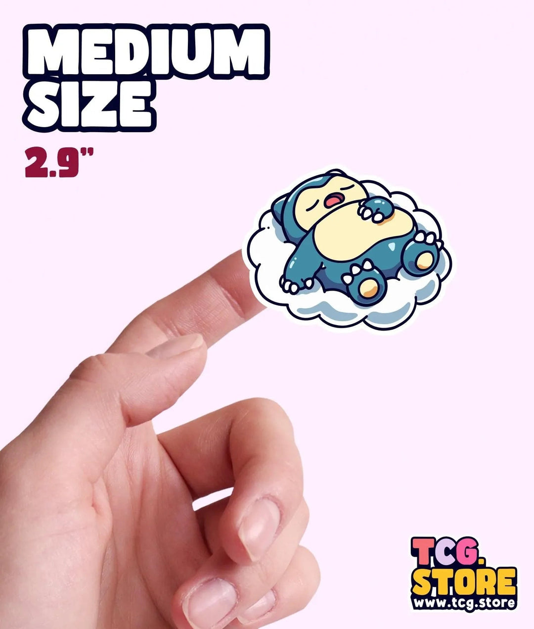 Snorlax Pokemon Sticker - TCG.Store - TCGDotStore