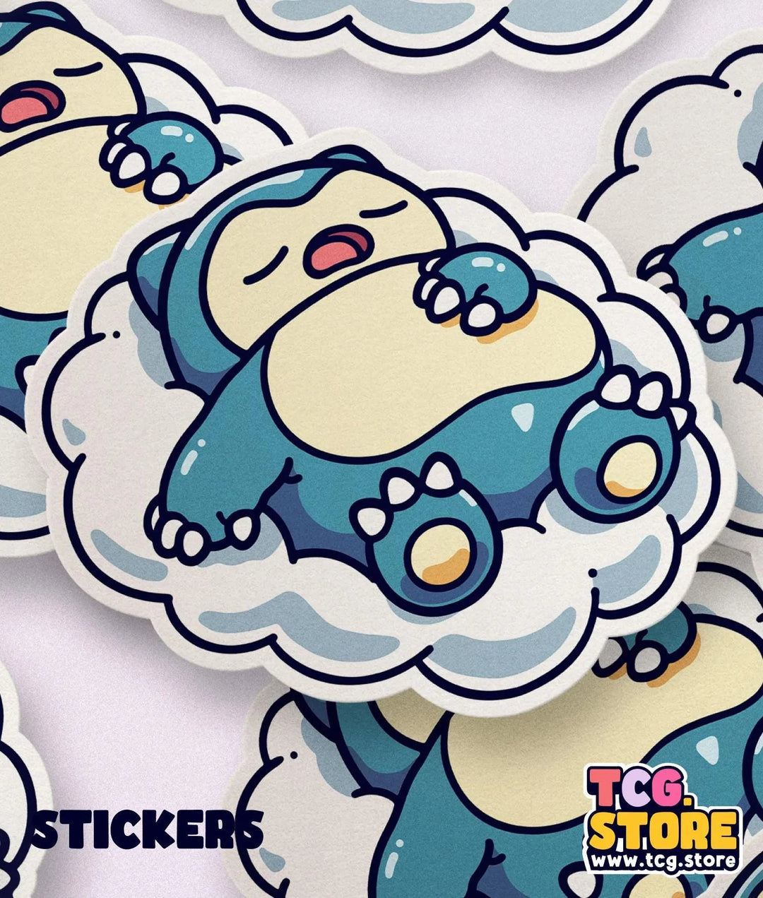 Snorlax Pokemon Sticker - TCG.Store - TCGDotStore